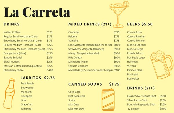 Menu photo 7 La Carreta Green Bay, WI