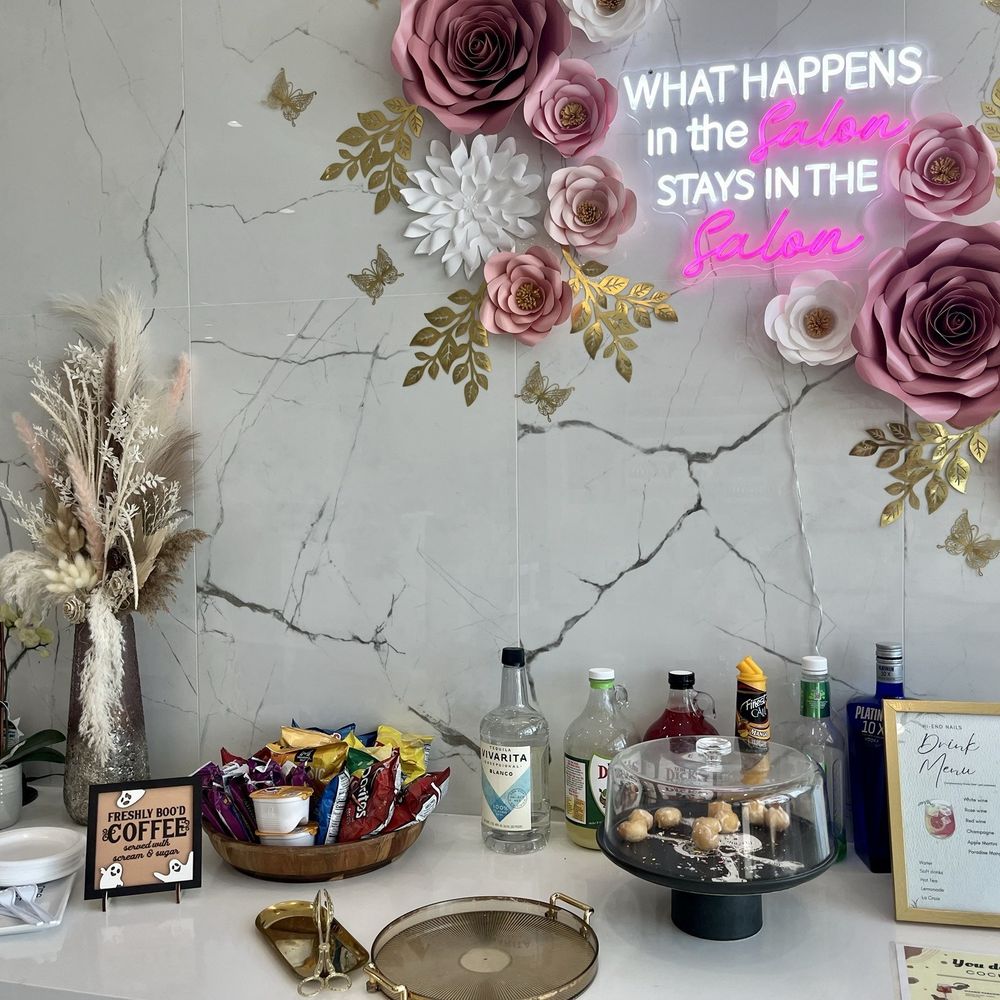 Hi-End nails - Such a cute snack bar set up! - Nail Salons Near Me - Allen, Texas Hi-End nails - Such a cute snack bar set up! - Nail Salons Near Me - Allen, Texas