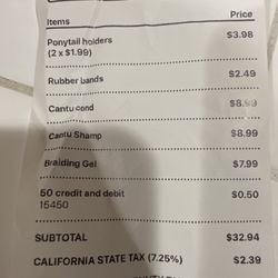 G Family Beauty Supply - Prices