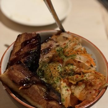 The Peached Tortilla - Lush Pork Belly Bowl $13 - Asian Fusion Near Me - Austin, Texas The Peached Tortilla - Lush Pork Belly Bowl $13 - Asian Fusion Near Me - Austin, Texas