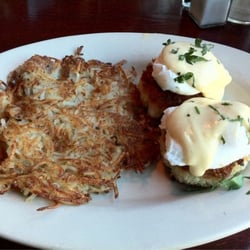 Edina Grill - Walleye and Shrimp Benedict