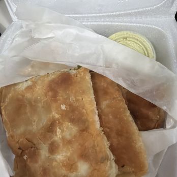 Nola Desi Kitchen - Mutabbak, which I did not order. - Indian Near Me - Kenner, Louisiana