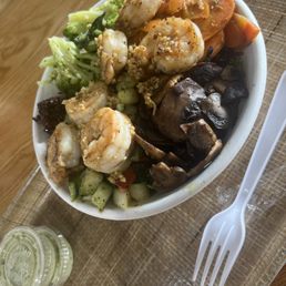 Garlic Butter Shrimp Bowl
