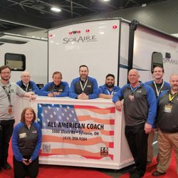 All American Coach - Staff at the 2023 RV Show.
