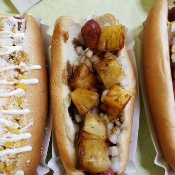 Fab Hot Dogs - Teriyaki dog - Hot Dogs Near Me - Reseda, California Fab Hot Dogs - Teriyaki dog - Hot Dogs Near Me - Reseda, California