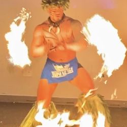 Dawn Mahealani Douglas and Mahealani's Polynesian Entertainment - Dawn Mahealani Douglas and Mahealani's Polynesian Entertainment in Atlanta, GA - Fire Knife Dancer