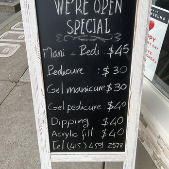 Luxurious Nails - Current Prices - Nail Salons Near Me - San Anselmo, California