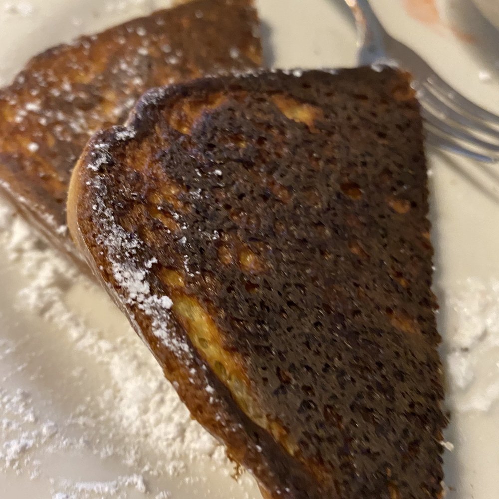 Main Street Cafe - Burnt French toast. - Breakfast & Brunch Near Me - Brighton, Colorado Main Street Cafe - Burnt French toast. - Breakfast & Brunch Near Me - Brighton, Colorado