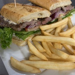 Los Domingos Restaurant and Hotel - Steak sandwich
