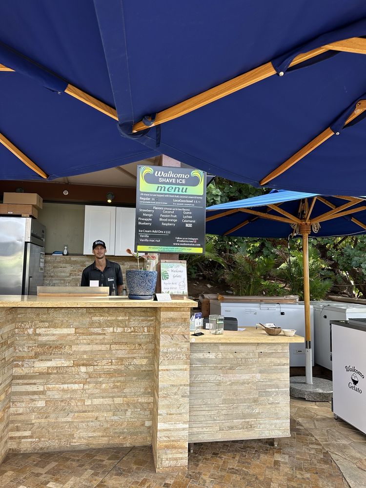 Waikomo Shave Ice Logo