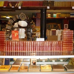 Underground Books - A sample of some of the beautiful vintage books on display at Underground Books.