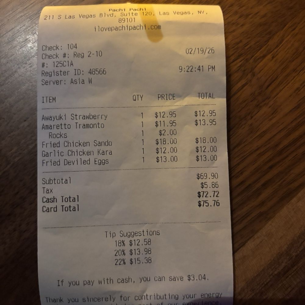 Receipt