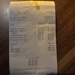 Receipt Receipt