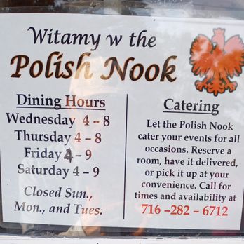 Polish Nook - Polish Near Me - Niagara Falls, New York