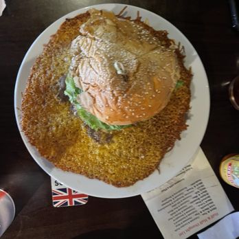George and Dragon Pub - The Cheddar Halo Cheeseburger - Pubs Near Me - Phoenix, Arizona