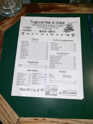 Menu photo 5 Tugboat Fish & Chips Carmichael, CA Menu photo 5 Tugboat Fish & Chips Carmichael, CA