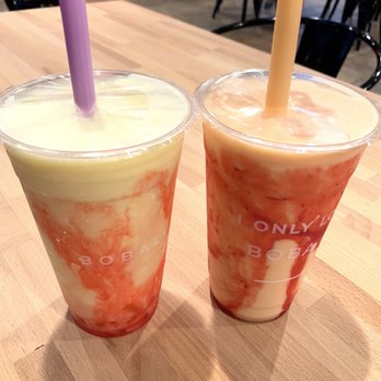 BobaLust - Kirkland - Cuddles on the Beach and Orange Dreamsicle - Bubble Tea Near Me - Kirkland, Washington