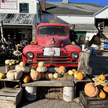 Hogan's Cider Mill - Entrance display - Venues & Event Spaces Near Me - Burlington, Connecticut