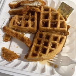 Black Olive Restaurant - Chicken and waffle