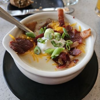 Eighteen at the Radisson - Potato soup - Steakhouses Near Me - Covington, Kentucky
