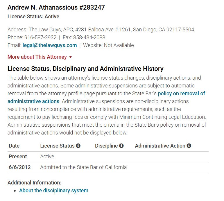 The Law Guy Attorney Network - disability attorney in Bakersfield, CA