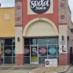 The Soda Shack - Front door.