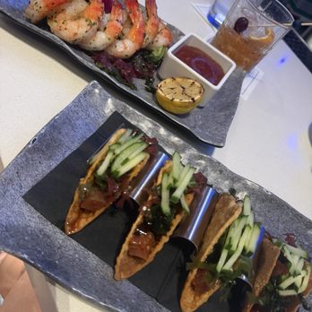 The Spire Bar - Ahi Tuna Tacos and the Shrimp Cocktail. - Bars Near Me - Phoenix, Arizona The Spire Bar - Ahi Tuna Tacos and the Shrimp Cocktail. - Bars Near Me - Phoenix, Arizona