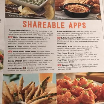 Ruby Tuesday - Appetizers - American Near Me - Orange Park, Florida