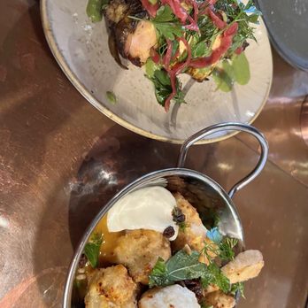 Meesh Meesh - Chicken and fried cauliflower - Tapas/Small Plates Near Me - Louisville, Kentucky Meesh Meesh - Chicken and fried cauliflower - Tapas/Small Plates Near Me - Louisville, Kentucky