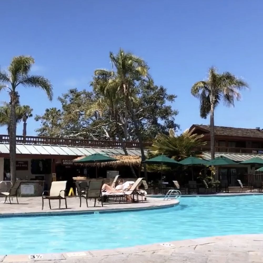The Catamaran Spa - Heated hotel pool (food and drink service not available until 12:00 pm, which is the time the picture was taken). - Day Spas Near Me - San Diego, California The Catamaran Spa - Heated hotel pool (food and drink service not available until 12:00 pm, which is the time the picture was taken). - Day Spas Near Me - San Diego, California