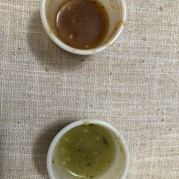 Cato's Tacos - Complimentary salsa with the tostadas (rating: 0.1/5) - Food Trucks Near Me - Sunnyvale, California