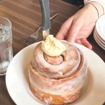 The Cookie Jar - Cinnamon bun - Breakfast & Brunch Near Me - Fairbanks, Alaska