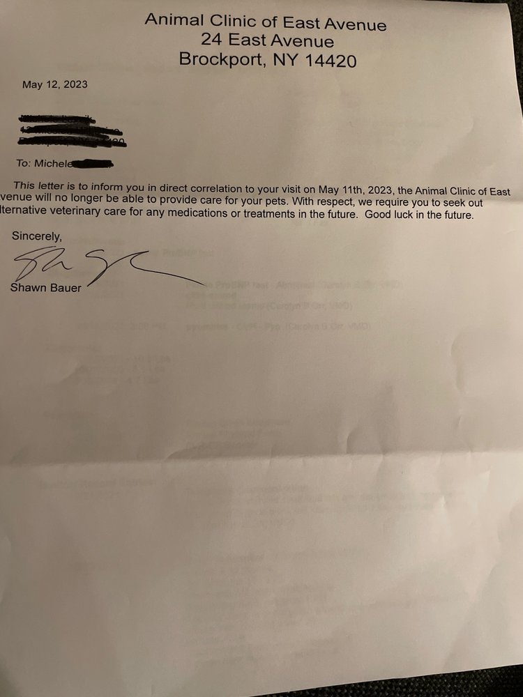 ANIMAL CLINIC OF EAST AVENUE Updated October 2024 12 Reviews 24