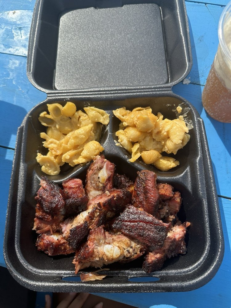 Food from Fitzgerald’s Smokehouse BBQ
