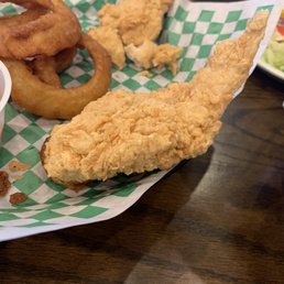 Uncooked chicken tender Uncooked chicken tender