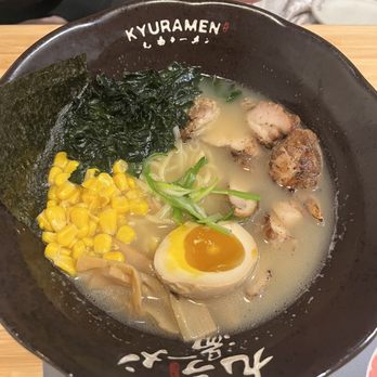 Kyuramen - Cherry Hill - Black garlic pork tonkatso ramen - Ramen Near Me - Cherry Hill, New Jersey