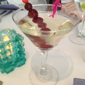 PassionFish Reston - "World Class Martini" - replete with frozen grapes & mermaid! - Seafood Near Me - Reston, Virginia PassionFish Reston - "World Class Martini" - replete with frozen grapes & mermaid! - Seafood Near Me - Reston, Virginia