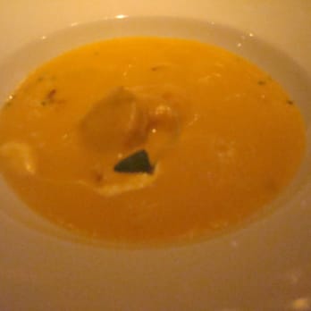 Gary Danko - Pumpkin soup with dungeness crab - New American Near Me - San Francisco, California