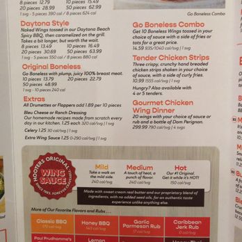 Hooters - Menu - American Near Me - El Paso, Texas Hooters - Menu - American Near Me - El Paso, Texas