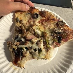 Domino's Pizza - New York style extravaganzza slice