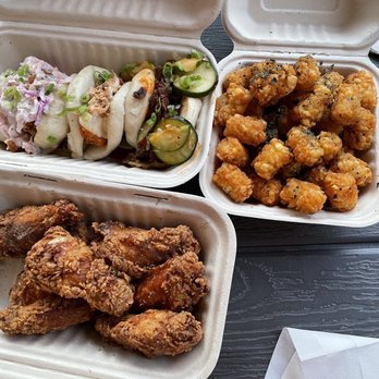 Bun’d Up - Buns, Chicken Wings, Tatertots with Miso Ranch - Taiwanese Near Me - Arlington, Virginia Bun’d Up - Buns, Chicken Wings, Tatertots with Miso Ranch - Taiwanese Near Me - Arlington, Virginia