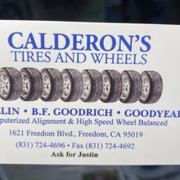 Fast, affordable for flat tires and new tires