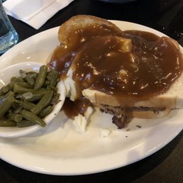 Roast Beef Manhattan. Good but not great Roast Beef Manhattan. Good but not great