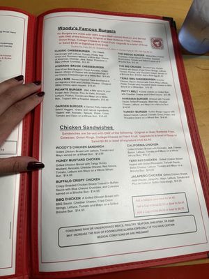 Menu photo 2 Woody's Diner Sunset Beach, CA