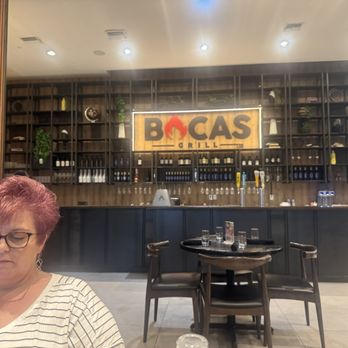 Bocas Grill Doral - My sweetie and the bar - Latin American Near Me - Doral, Florida