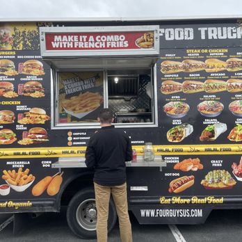 Four Guys - The image of the food truck and the image of that as a costumer you think you are purchasing.    Misleading - Food Trucks Near Me - McLean, Virginia