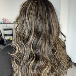 Love is N the Hair - Balayage on dark hair