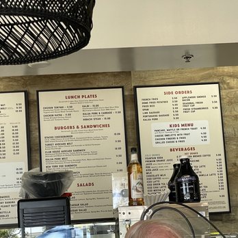 Aloha Stacks - Menu Board - Pancakes Near Me - Cerritos, California