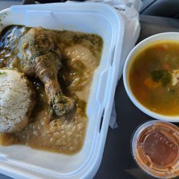 No napkins or utensils and only one piece of chicken. No napkins or utensils and only one piece of chicken.