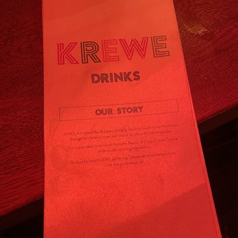 Krewe - Menu - Cajun/Creole Near Me - Dublin, D